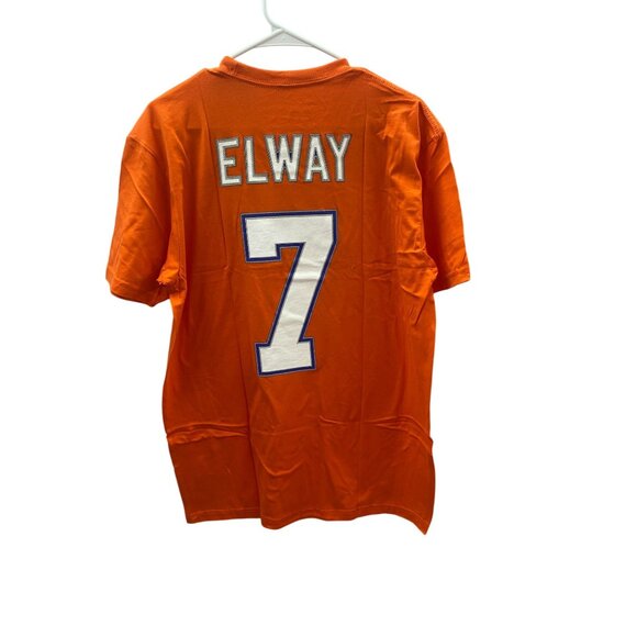 NWT Mitchell & Ness Men's Lg John Elway #7 Throwback T-Shirt 100% Cotton - Picture 2 of 13